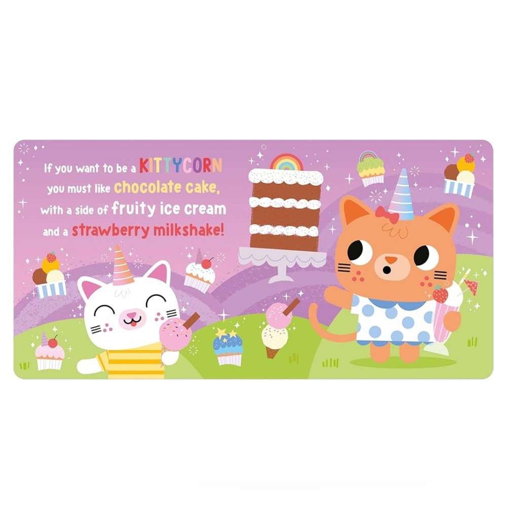 If You Want To Be A Kittycorn Plush Board Book - Picture 3 of 4